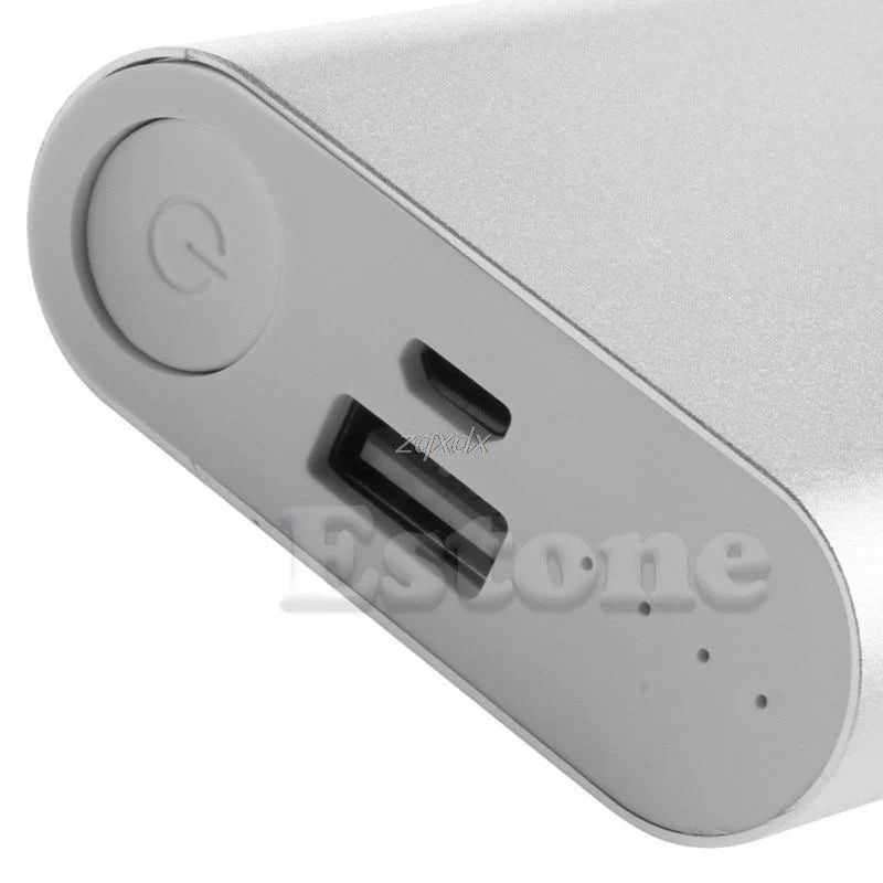 5V 1.5A Aluminium Power Bank Fall Kit 3X 18650 Batterie Ladegerät Fall Box für Handy Z17 Drop schiff