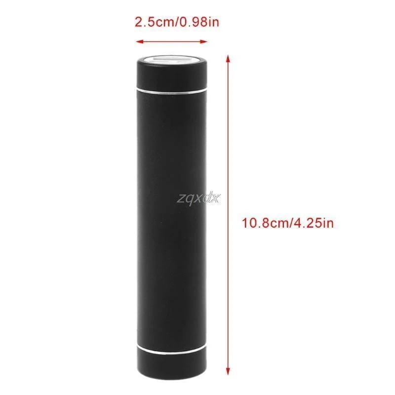 1x 18650 Batterie USB Halter Power Bank Fall DIY 3 Modus Taschenlampe Für Handy Z07 Drop schiff