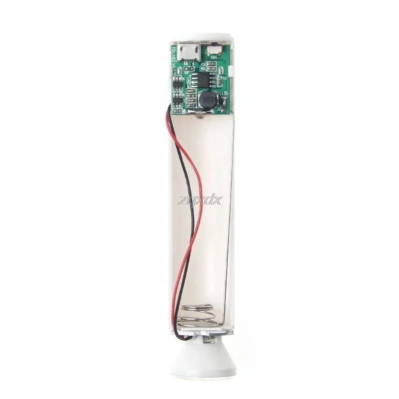 1x 18650 Batterie USB Halter Power Bank Fall DIY 3 Modus Taschenlampe Für Handy Z07 Drop schiff