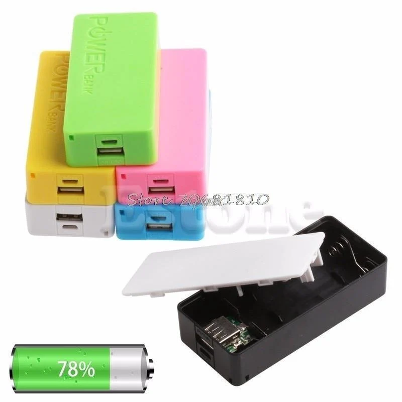 Batterie Fall 5V USB Power Bank Fall 18650 Batterie Ladegerät DIY FALL Für Handy UNS Z17 Drop schiff