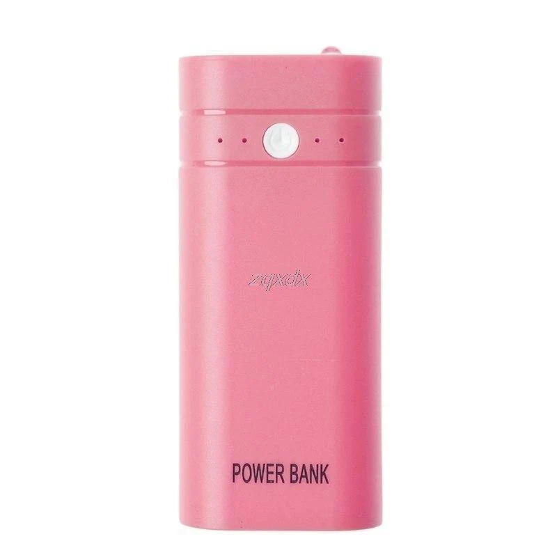 USB Power Bank 2x 18650 Batterie Ladegerät Box Shell Fall DIY Kit Für Telefon Z07 Drop schiff