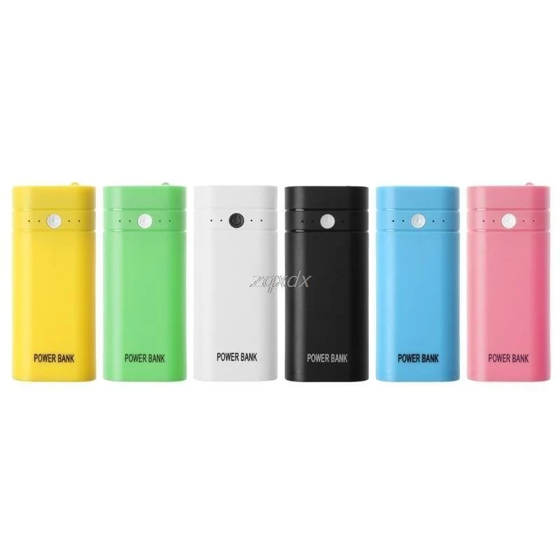 USB Power Bank 2x 18650 Batterie Ladegerät Box Shell Fall DIY Kit Für Telefon Z07 Drop schiff