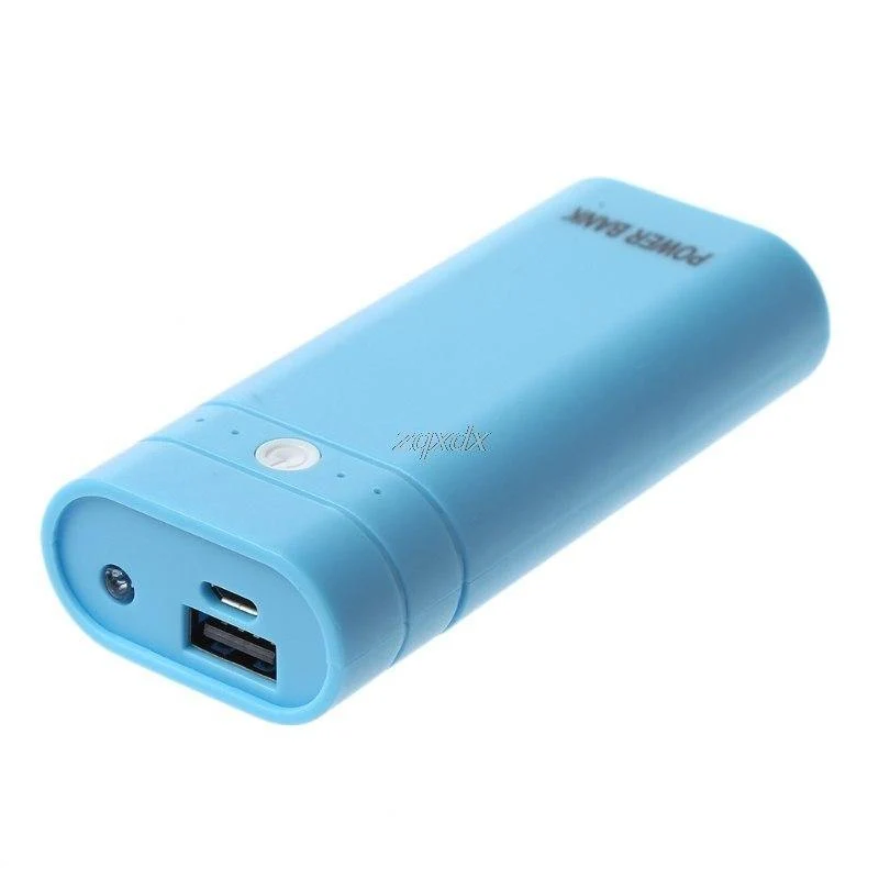 USB Power Bank 2x 18650 Batterie Ladegerät Box Shell Fall DIY Kit Für Telefon Z07 Drop schiff