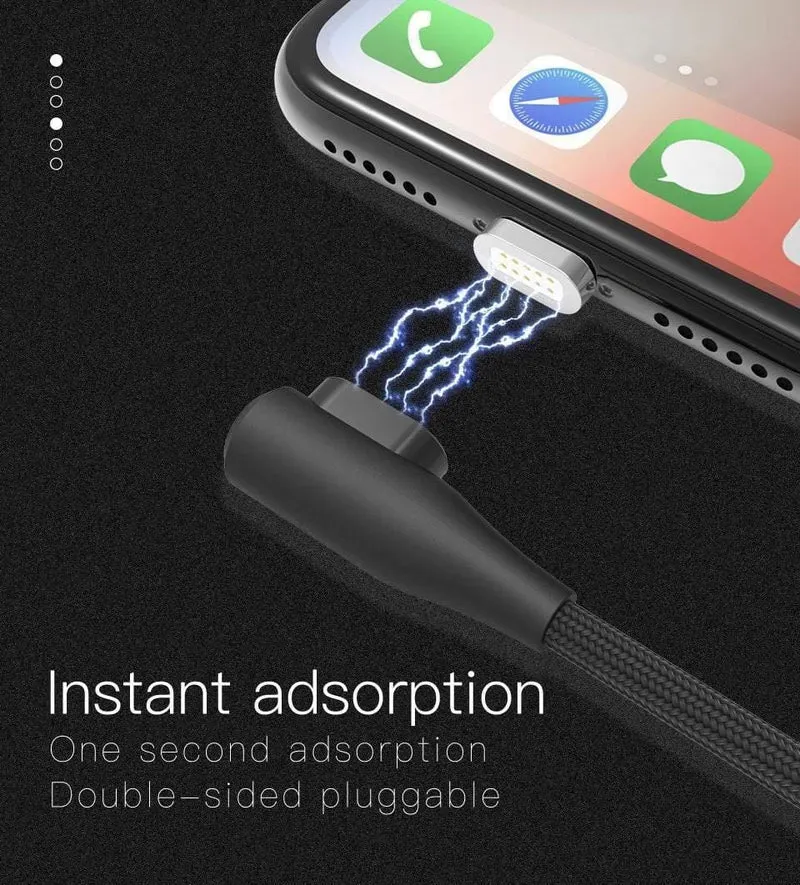 PZOZ 90 grad Micro USB Magnetkabel Schnellladeadapter Telefonkabel Microusb Android Daten Ladegerät Für Xiaomi redmi Tablet