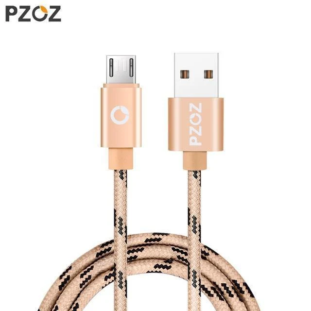 PZOZ Micro USB-Kabel Schnelllade-Telefonladegerät-Adapter Datenkabel für Samsung Xiaomi Huawei MEIZU SONY Android Charge MicroUSB