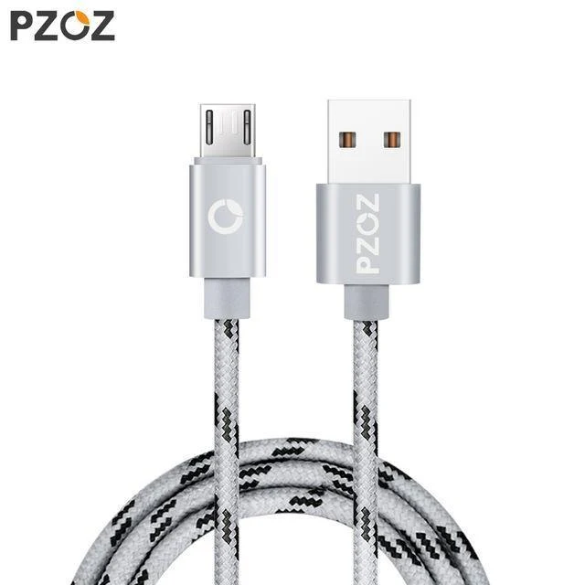PZOZ Micro USB-Kabel Schnelllade-Telefonladegerät-Adapter Datenkabel für Samsung Xiaomi Huawei MEIZU SONY Android Charge MicroUSB