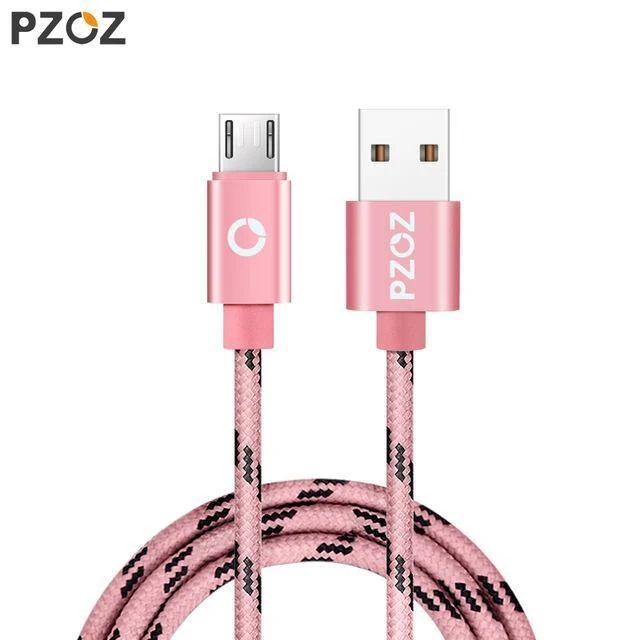 PZOZ Micro USB-Kabel Schnelllade-Telefonladegerät-Adapter Datenkabel für Samsung Xiaomi Huawei MEIZU SONY Android Charge MicroUSB