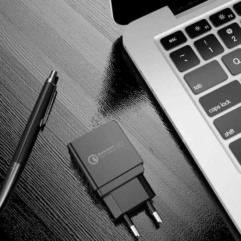 PZOZ USB-Ladegerät Mobiltelefon Schnellladung Qualcomm Quick Charge QC 3.0 Reise-Wandadapter EU-Stecker für Samsung Xiaomi iPhone