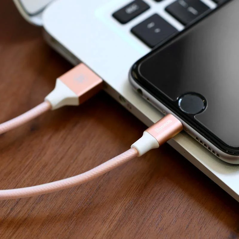 Baseus USB-Kabel für iPhone X 8 5 5s 6s 6 7 Handy 2A Schnellladekabel Datensynchronisationskabel Kabel für IOS 8 9 10 11