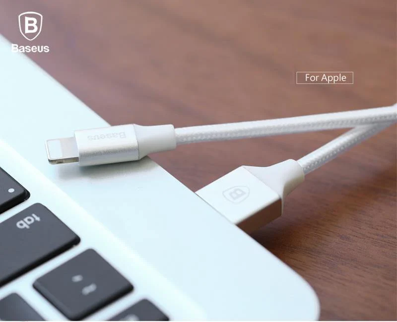 Baseus USB-Kabel für iPhone X 8 5 5s 6s 6 7 Handy 2A Schnellladekabel Datensynchronisationskabel Kabel für IOS 8 9 10 11
