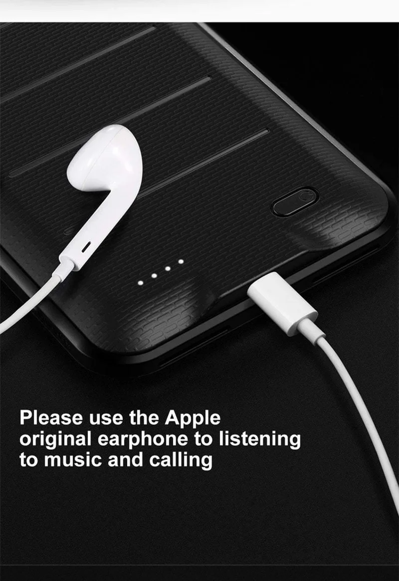 Baseus Batteriefach für iPhone 6 6s 6 Plus 3600mAh Akku Power Bank Case für iPhone 6s Plus Ladegerät Case Telefon Powerbank Cases
