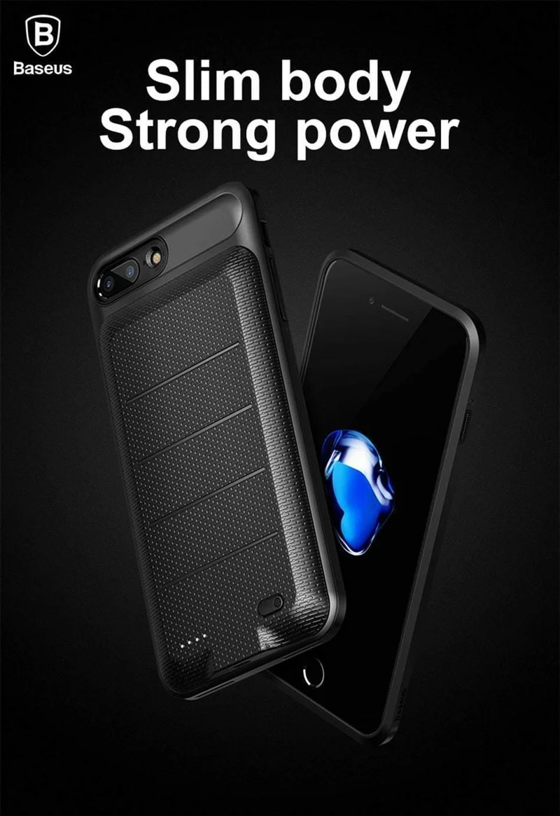 Baseus Batteriefach für iPhone 6 6s 6 Plus 3600mAh Akku Power Bank Case für iPhone 6s Plus Ladegerät Case Telefon Powerbank Cases