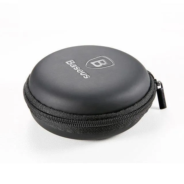 Baseus Tragbares Handy-Zubehör, Aufbewahrungspaket, Mini-Hülle für USB-Kabel, Harttasche, Kopfhörer-Box für Ladegerät, SD-TF-Karten