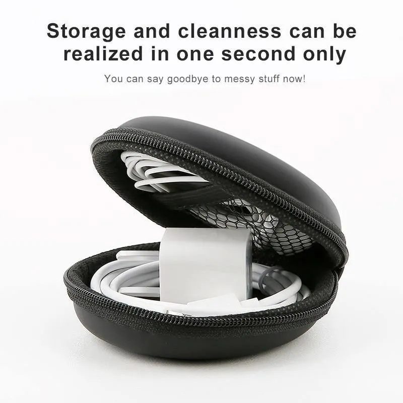 Baseus Tragbares Handy-Zubehör, Aufbewahrungspaket, Mini-Hülle für USB-Kabel, Harttasche, Kopfhörer-Box für Ladegerät, SD-TF-Karten