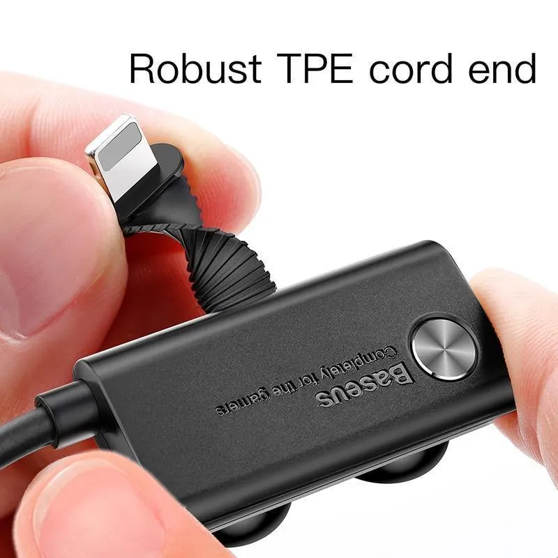 Baseus USB-Ladekabel für iPhone 6 6s 7 8 X Handy-Spielkabel 8Pin-Schnellladekabel für iPhone 5S 5 Handykabel