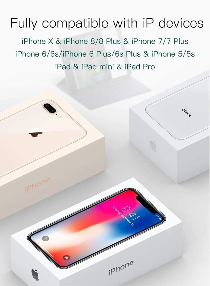 Baseus USB-Ladekabel für iPhone 6 6s 7 8 X Handy-Spielkabel 8Pin-Schnellladekabel für iPhone 5S 5 Handykabel
