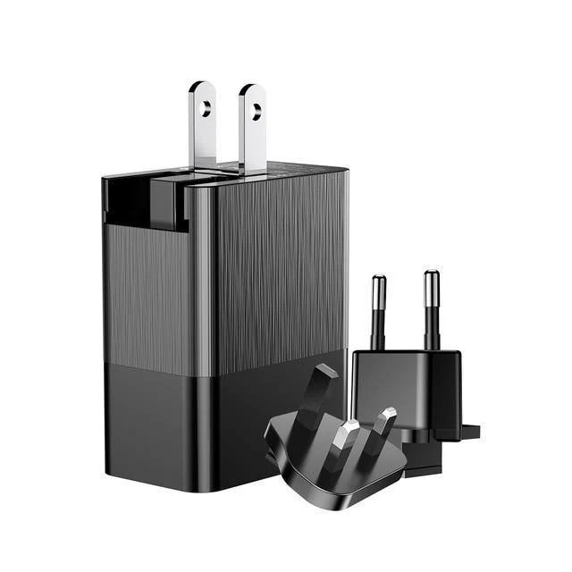 Baseus 3 Port USB Ladegerät 3in1 Triple EU US UK Stecker 2.4 A Reise Wand Ladegerät Adapter für iPhone Samsung Xiaomi Telefon USB Ladegerät