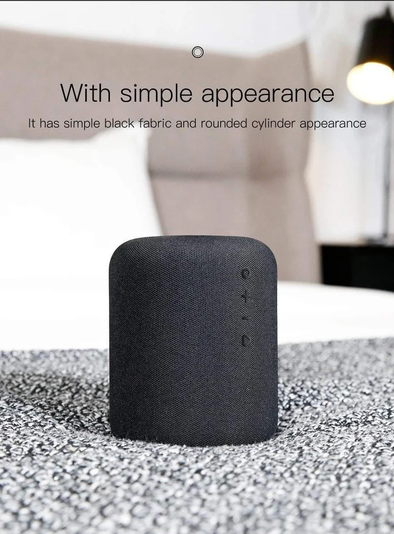 Baseus Tragbarer Bluetooth-Lautsprecher mit kabellosem Qi-Ladegerät, schnelles kabelloses Telefonladegerät, Lautsprecher für iPhone X, Samsung Xiaomi