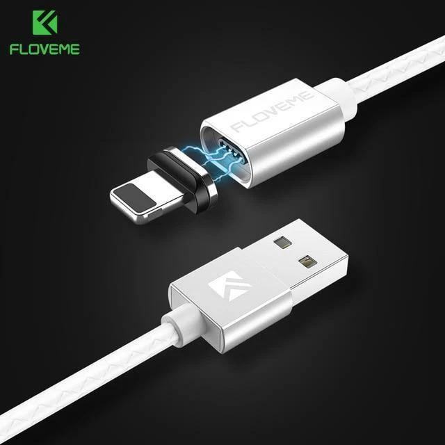 FLOVEME 3A Magnetkabel Micro USB Typ C Kabel für iPhone 1M Schnellladekabel USB C Telefon Magnet Ladegerät für Samsung Xiaomi Cabo