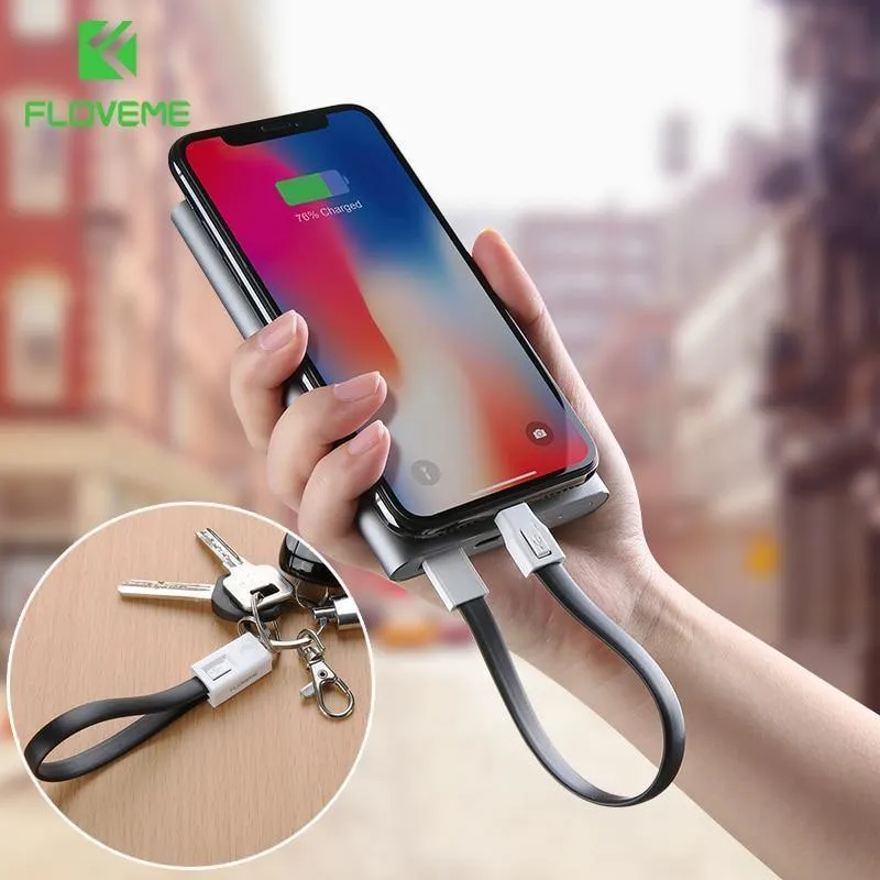FLOVEME Original USB Kabel Für iPhone 7 8 Plus X XR XS Ladegerät Micro USB Kabel Für Samsung S7 S6 Lade handy Kabel