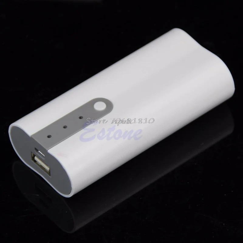 2x 18650 USB Mobile Power Bank Batterie Ladegerät Box Fall DIY Kit Für MP3 iPhone Z17 Drop Schiff