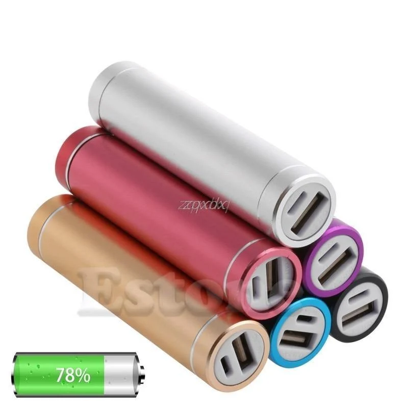 Tragbares USB-Mobile-Power-Bank-Ladegerät Pack Box Batteriegehäuse für 1 x 18650 Neue Z17 Drop Ship