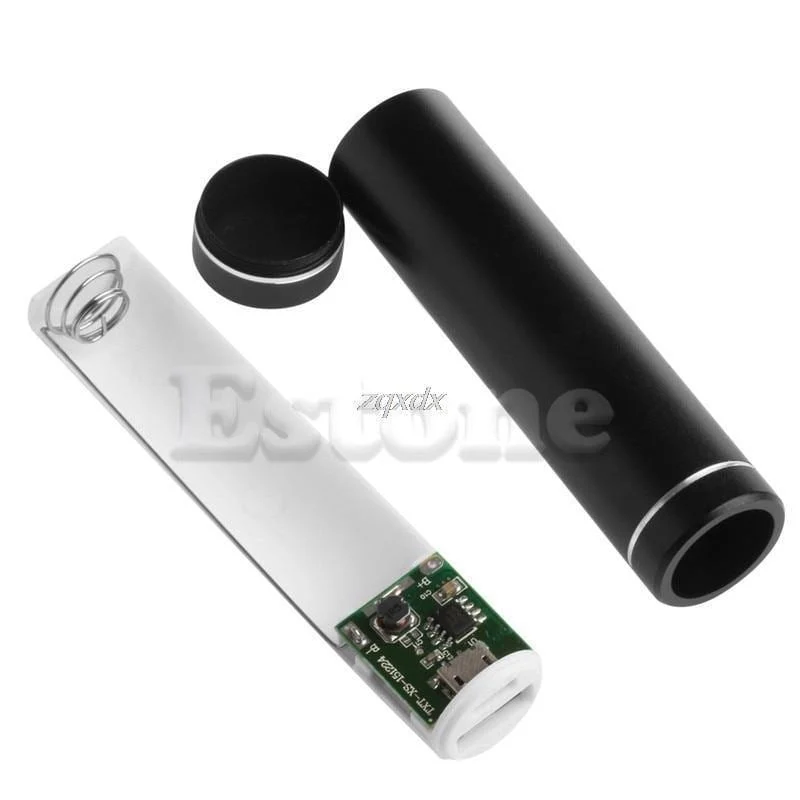 Tragbares USB-Mobile-Power-Bank-Ladegerät Pack Box Batteriegehäuse für 1 x 18650 Neue Z17 Drop Ship