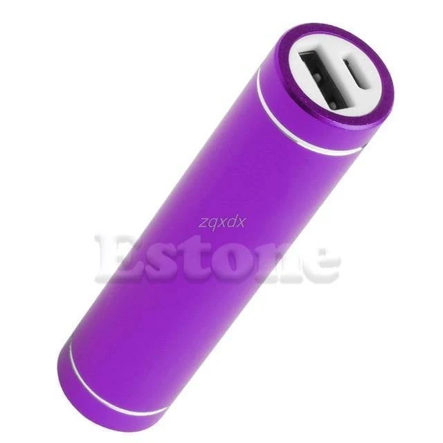 Tragbares USB-Mobile-Power-Bank-Ladegerät Pack Box Batteriegehäuse für 1 x 18650 Neue Z17 Drop Ship
