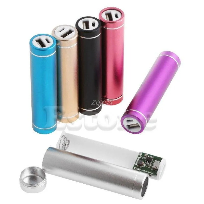 Tragbares USB-Mobile-Power-Bank-Ladegerät Pack Box Batteriegehäuse für 1 x 18650 Neue Z17 Drop Ship