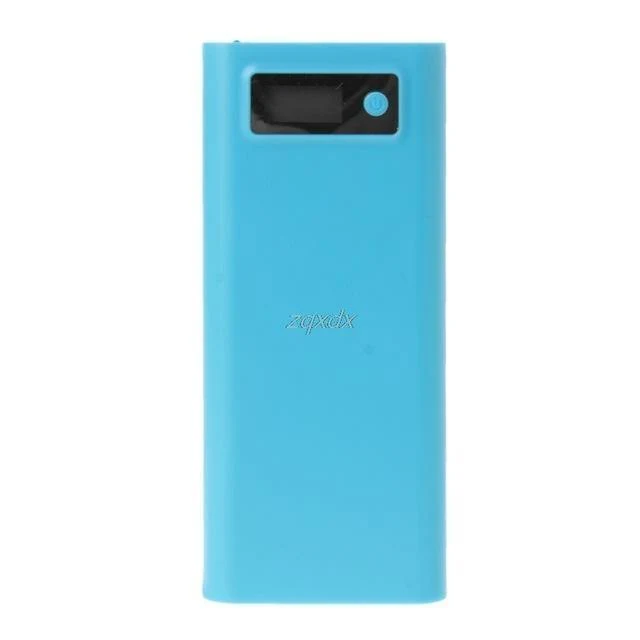 Dual USB 8x 18650 Batterie DIY Halter LCD Display Power Bank Fall Box Für iphone Z07 Drop schiff