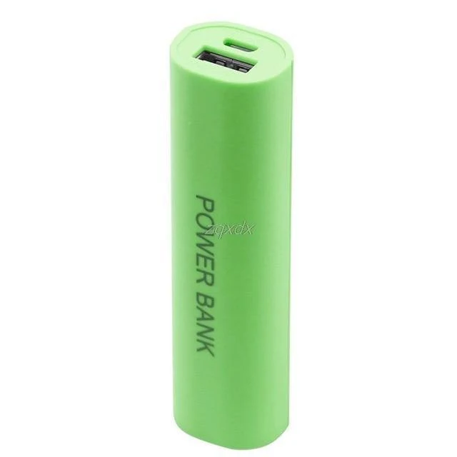 Tragbare DIY USB Bewegliche Energienbank Ladegerät Pack Box Batterie Fall Für 1 x 18650 Z17 Drop ship