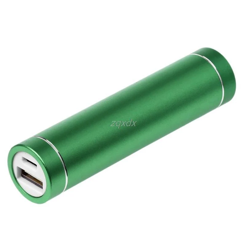 Metall USB 5V Energienbank Fall Kit 1X 18650 Batterie DIY Box Ladegerät Für Handy Z15 Drop Ship