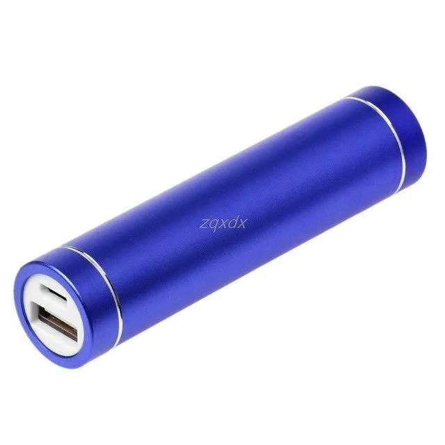 Metall USB 5V Energienbank Fall Kit 1X 18650 Batterie DIY Box Ladegerät Für Handy Z15 Drop Ship
