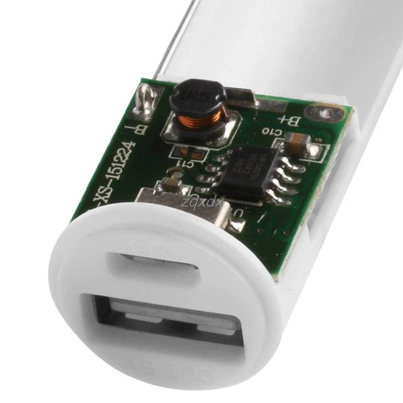 Metall USB 5V Energienbank Fall Kit 1X 18650 Batterie DIY Box Ladegerät Für Handy Z15 Drop Ship