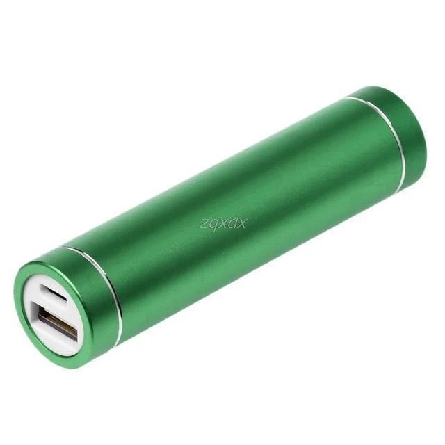 Metall USB 5V Energienbank Fall Kit 1X 18650 Batterie DIY Box Ladegerät Für Handy Z15 Drop Ship