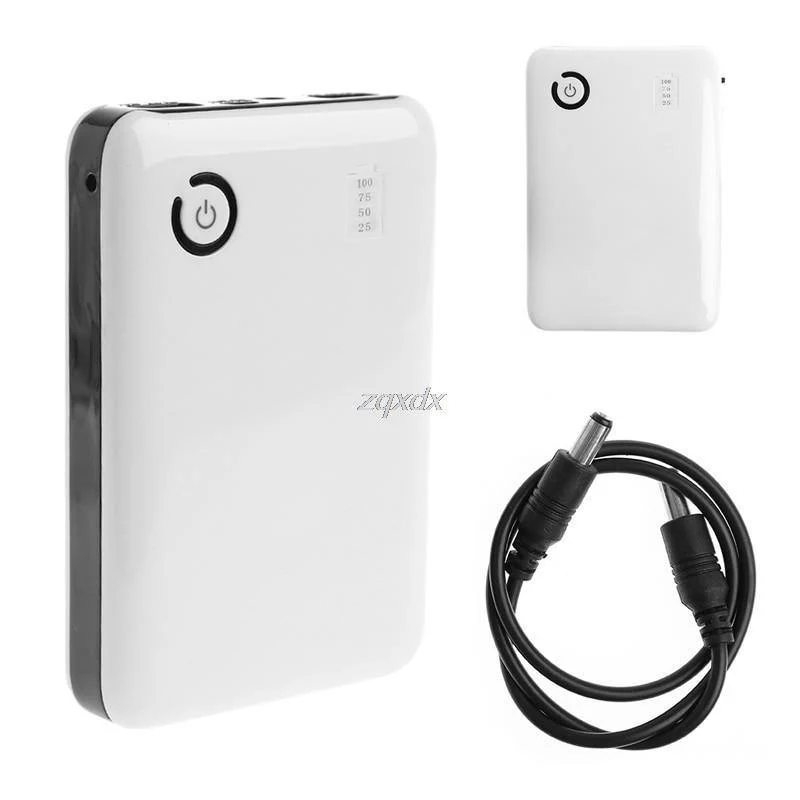 Tragbare Verstellbare 5V 9V 12V 18650 Batterie Ladegerät Fall Doppel USB Port Mobile Power Bank Box Fall für Handy Tablet Z07