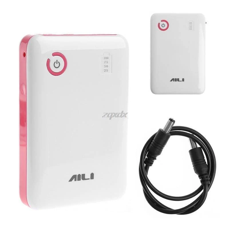 Tragbare Verstellbare 5V 9V 12V 18650 Batterie Ladegerät Fall Doppel USB Port Mobile Power Bank Box Fall für Handy Tablet Z07