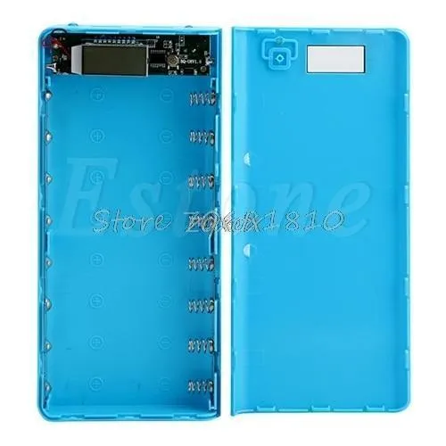 DIY USB Mobile Power Bank Ladegerät Fall Pack 8Pcs 18650 Batterie Halter Fall für Telefon Z17 Drop schiff