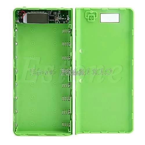 DIY USB Mobile Power Bank Ladegerät Fall Pack 8Pcs 18650 Batterie Halter Fall für Telefon Z17 Drop schiff