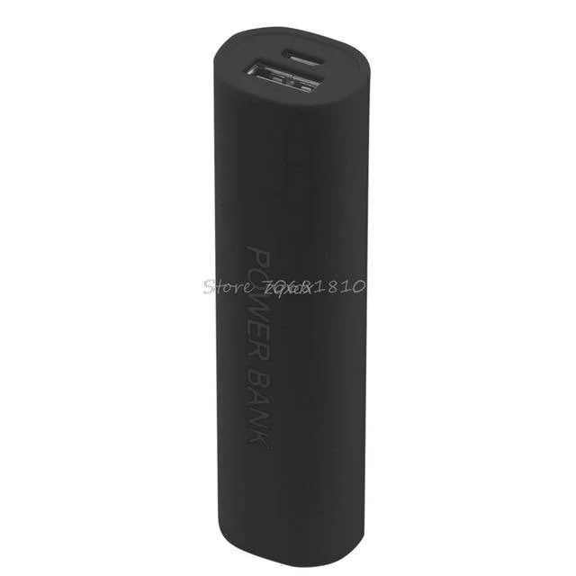 DIY USB Mobile Power Bank Ladegerät Pack Box Batterie Fall Für 1x18650 Tragbare Z17 Drop schiff