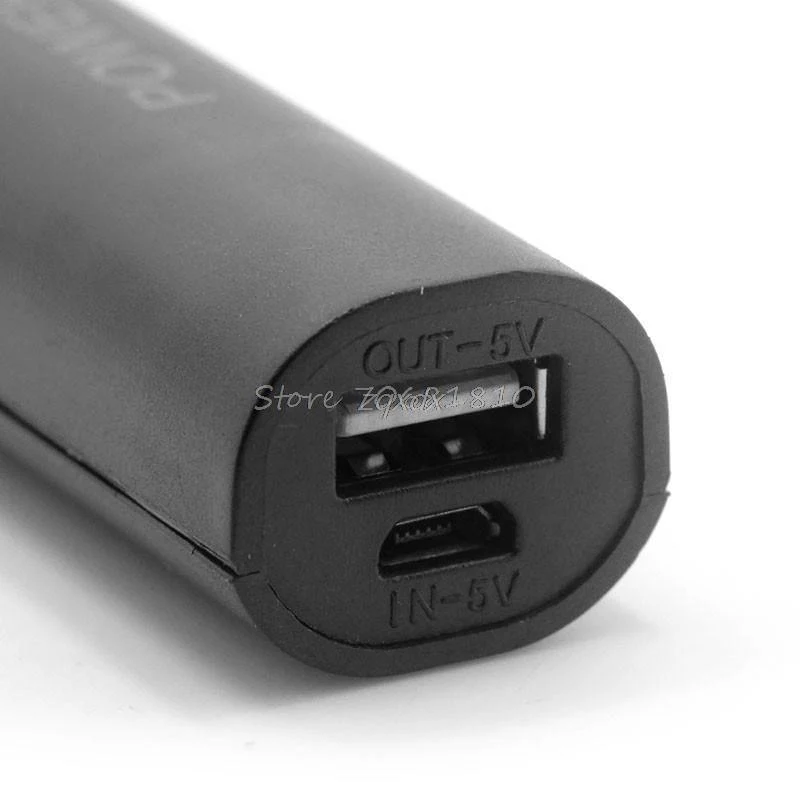 DIY USB Mobile Power Bank Ladegerät Pack Box Batterie Fall Für 1x18650 Tragbare Z17 Drop schiff