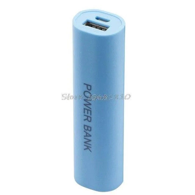 DIY USB Mobile Power Bank Ladegerät Pack Box Batterie Fall Für 1x18650 Tragbare Z17 Drop schiff