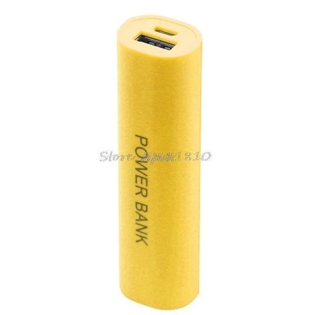 DIY USB Mobile Power Bank Ladegerät Pack Box Batterie Fall Für 1x18650 Tragbare Z17 Drop schiff