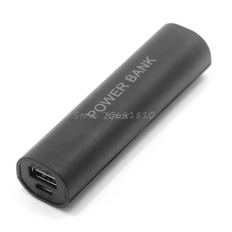 DIY USB Mobile Power Bank Ladegerät Pack Box Batterie Fall Für 1x18650 Tragbare Z17 Drop schiff