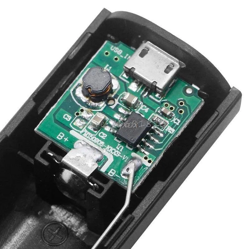 DIY USB Mobile Power Bank Ladegerät Pack Box Batterie Fall Für 1x18650 Tragbare Z17 Drop schiff