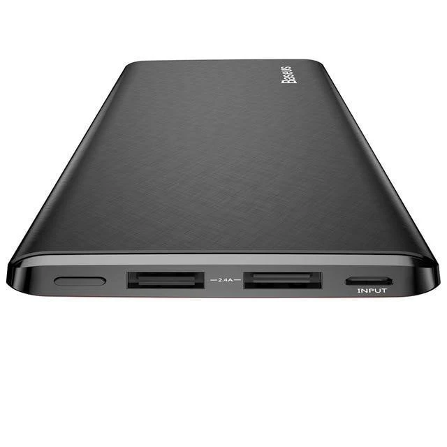 Baseus 10000mAh Power Bank Für iPhone Huawei Xiaomi OnePlus Ultra Slim Power Poverbank Handy Externes Batterieladegerät