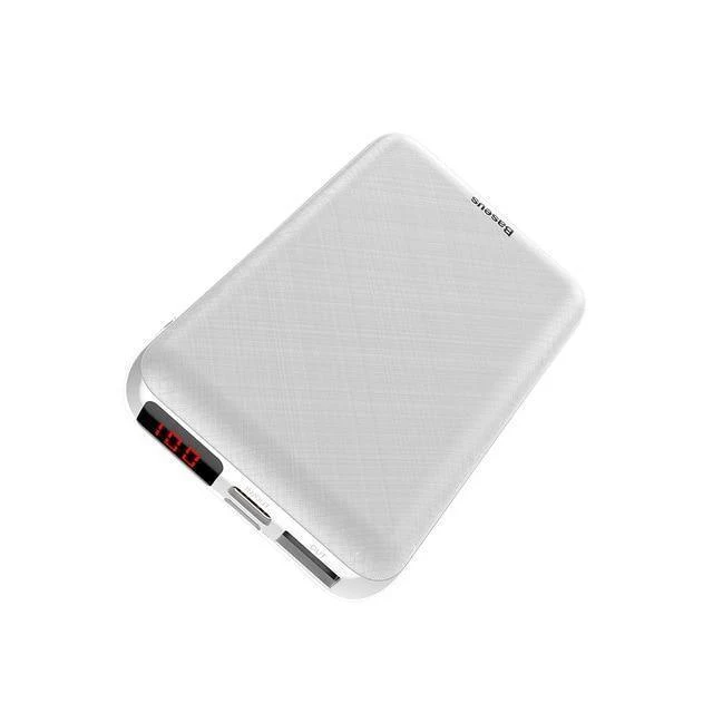 Baseus 10000 mAh Power Bank Tragbare USB C PD Lade Ladegerät 10000 mAh Powerbank Für iPhone Xiaomi Externe Batterie Poverbank