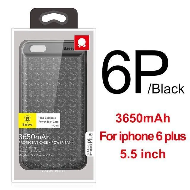 Baseus 5000/7300mAh Batterie Fall Für iPhone 6 Plus 6s Plus Power Bank Lade Fall Für iPhone 6 s 6s Batterie Ladegerät Fall Abdeckung