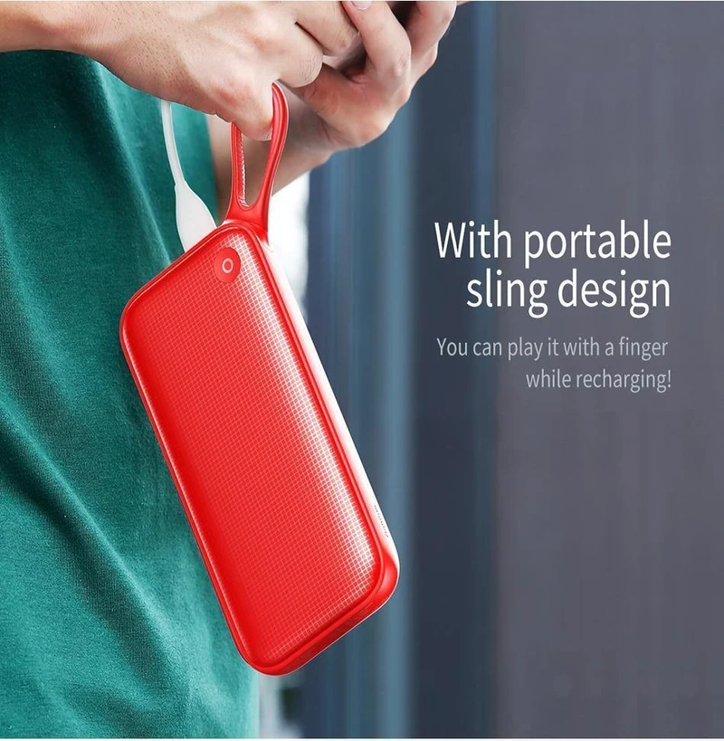 Baseus 20000mAh Schnellladung 3.0 Power Bank 20000 mAh Typ C PD Pover Poverbank Schnellladung Externes Batterieladegerät Powerbank