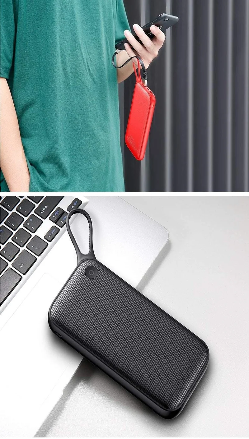 Baseus 20000mAh Schnellladung 3.0 Power Bank 20000 mAh Typ C PD Pover Poverbank Schnellladung Externes Batterieladegerät Powerbank
